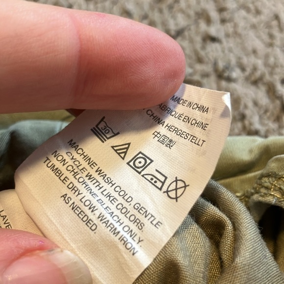 J. Crew Olive Wide Leg Pants - Picture 9 of 9